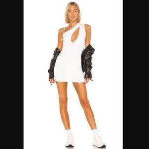 NWT Revolve x h:ours Safia Mini Dress in White | Size XS